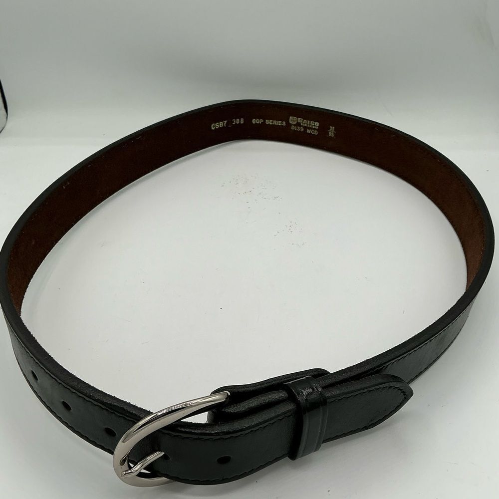 Galco CSB7 Cop Series belt, a durable leather holster belt size 38